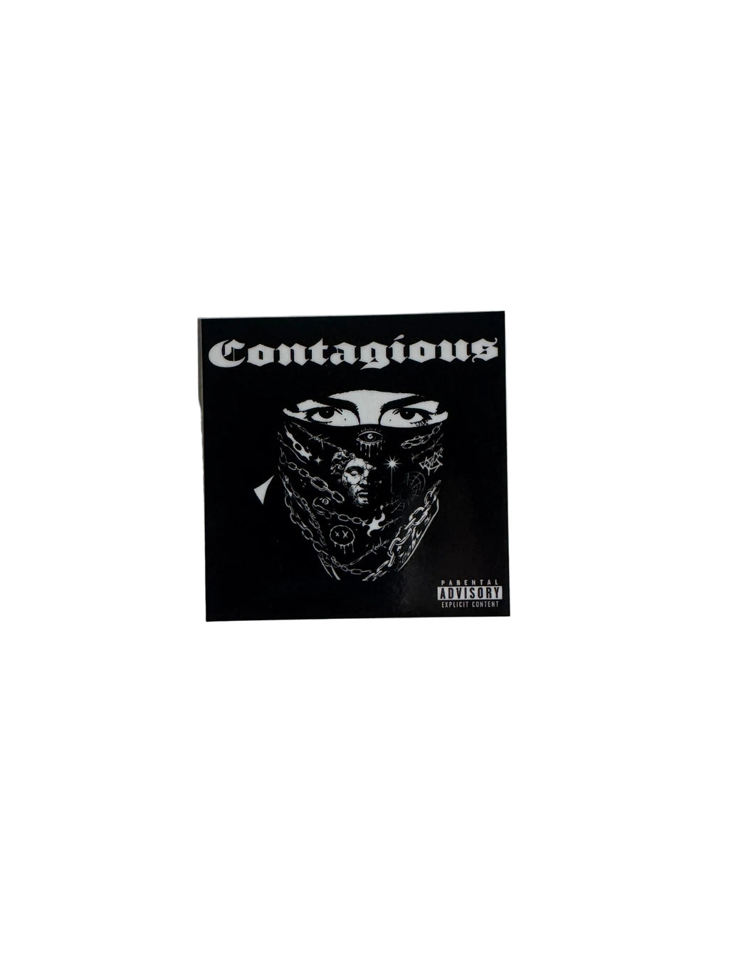 Contagious sticker